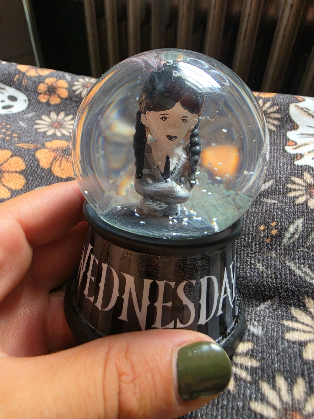 Wednesday Addams Mini Snow Globe Collectible - NWT (Brand New in Box)